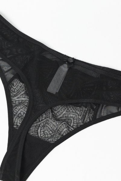 画像12: RINA-black-C200 |タンガ・Tバック・ブラック  | ewabien エヴァビアン (12)