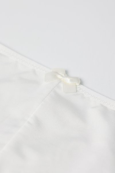 画像15: RINA cream C110 | ノーマルショーツ・ホワイト  | ewabien エヴァビアン (15)
