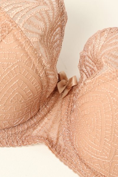 画像10: RINA beige B150 | フルカップ・ワイヤーブラ・セミソフトブラ・大きいサイズ・ベージュ| ewabien エヴァビアン| 輸入下着・高級ランジェリー  (10)
