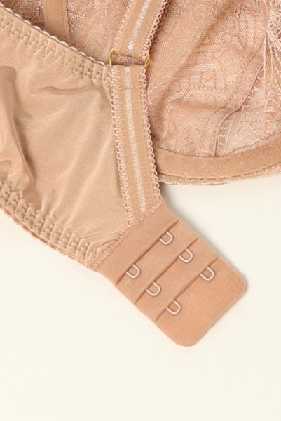 画像13: RINA beige B139 | フルカップ・パッドなし・ワイヤーブラ・一枚レース・大きいサイズ・ベージュ | ewabien エヴァビアン| 輸入下着・高級ランジェリー  (13)