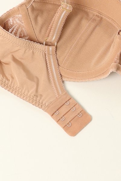 画像12: RINA beige B214 | 3/4カップ・ワイヤーブラ・グラマー向け・すっぴん美乳ブラ・ベージュ| ewabien エヴァビアン (12)