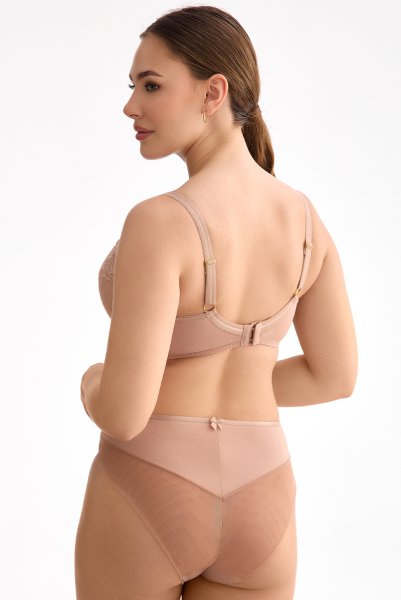 画像6: RINA beige C110 | ノーマルショーツ・ベージュ  | ewabien エヴァビアン (6)
