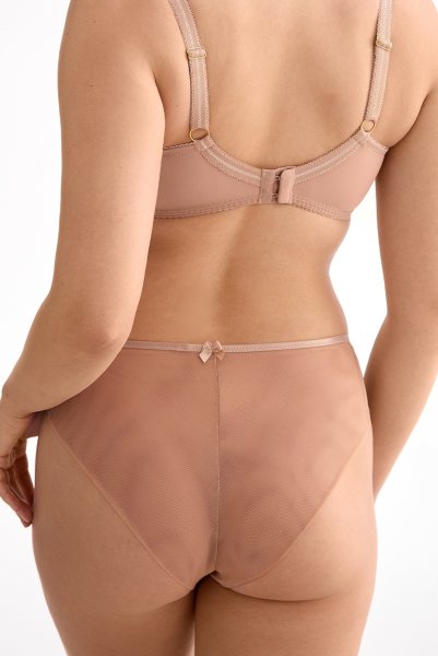 画像4: RINA beige C511|ブラジリアンショーツ・ベージュ | ewabien エヴァビアン (4)