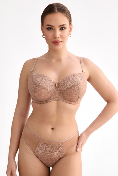 画像5: RINA beige C511|ブラジリアンショーツ・ベージュ | ewabien エヴァビアン (5)