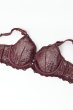 画像8: MARIBEL cherry B862 | ブラレット・フルカップ・パッドなし・ワイヤーブラ・一枚レース・大きいサイズ・バイオレット | ewabien エヴァビアン (8)