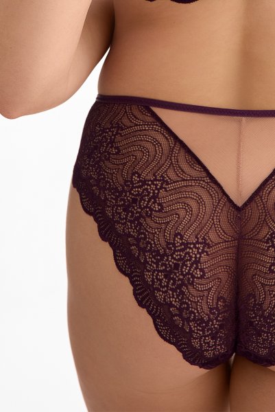 画像8: MARIBEL cherry C511|ブラジリアンショーツ・バイオレット | ewabien エヴァビアン (8)