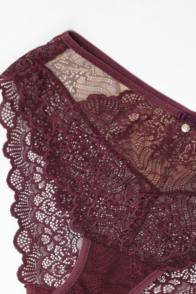 画像11: MARIBEL cherry C511|ブラジリアンショーツ・バイオレット | ewabien エヴァビアン (11)