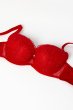 画像7: HARPER-red-B214 | 3/4カップ・ワイヤーブラ・グラマー向け・レッド| ewabien エヴァビアン【サイズ交換OK】 輸入下着・高級ランジェリー  (7)