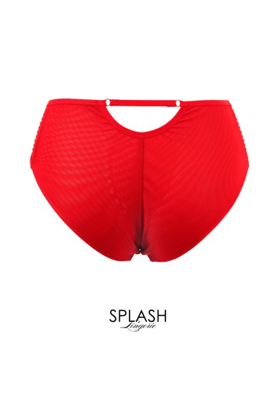 画像2: HARPER red C511｜ブラジリアンショーツ・レッド | ewabien エヴァビアン【サイズ交換NG・メール便対象】輸入下着・高級ランジェリー  (2)