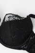 画像8: FIORA black B150 | フルカップ・ワイヤーブラ・セミソフトブラ・大きいサイズ・ブラック| ewabien エヴァビアン【サイズ交換OK】 輸入下着・高級ランジェリー  (8)