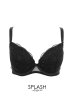 画像1: FIORA black B214 | 3/4カップ・ワイヤーブラ・グラマー向け・すっぴん美乳ブラ・ブラック| ewabien エヴァビアン【サイズ交換OK】 輸入下着・高級ランジェリー  (1)