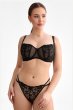 画像4: FIORA black B136 ｜フルカップ・グラマー向け・パッドなし・ワイヤーブラ・一枚レース・ブラック| ewabien エヴァビアン【サイズ交換OK・メール便対象】 輸入下着・高級ランジェリー  (4)