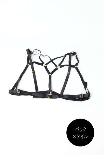 画像11: FIORA black-HN |ボディハーネス・ブラック | ewabien エヴァビアン【サイズ交換NG・メール便対象】輸入下着・高級ランジェリー  (11)