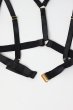 画像13: FIORA black-HN |ボディハーネス・ブラック | ewabien エヴァビアン【サイズ交換NG・メール便対象】輸入下着・高級ランジェリー  (13)