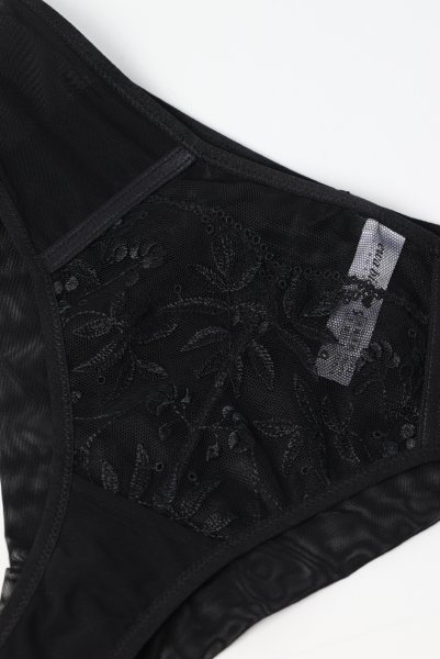 画像12: FIORA black C322 |ブラジリアンタンガ・ブラック  | ewabien エヴァビアン【サイズ交換NG・メール便対象】輸入下着・高級ランジェリー  (12)