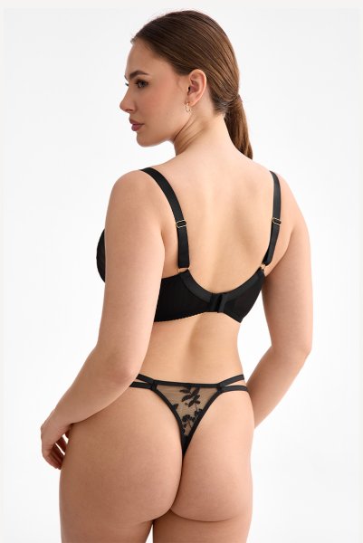 画像6: FIORA black C215 |タンガ・Tバック・ブラック | ewabien エヴァビアン【サイズ交換NG・メール便対象】輸入下着・高級ランジェリー  (6)