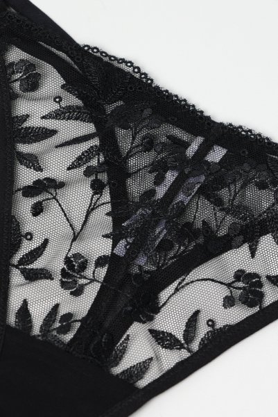 画像11: FIORA black C215 |タンガ・Tバック・ブラック | ewabien エヴァビアン【サイズ交換NG・メール便対象】輸入下着・高級ランジェリー  (11)