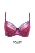 画像1: FIORA fuchsia B150 | フルカップ・ワイヤーブラ・セミソフトブラ・大きいサイズ・紫・ピンク| ewabien エヴァビアン【サイズ交換OK】 輸入下着・高級ランジェリー  (1)