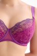 画像6: FIORA fuchsia B150 | フルカップ・ワイヤーブラ・セミソフトブラ・大きいサイズ・紫・ピンク| ewabien エヴァビアン【サイズ交換OK】 輸入下着・高級ランジェリー  (6)