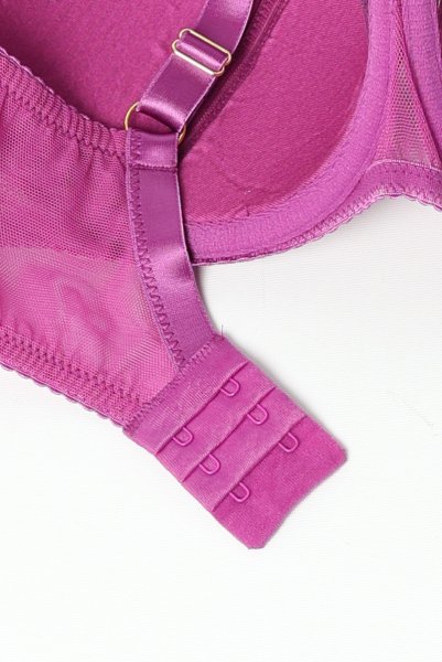 画像12: FIORA fuchsia B150 | フルカップ・ワイヤーブラ・セミソフトブラ・大きいサイズ・紫・ピンク| ewabien エヴァビアン【サイズ交換OK】 輸入下着・高級ランジェリー  (12)