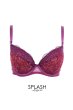 画像1: FIORA fuchsia B214 | 3/4カップ・ワイヤーブラ・グラマー向け・すっぴん美乳ブラ・紫・ピンク| ewabien エヴァビアン【サイズ交換OK】 輸入下着・高級ランジェリー  (1)