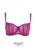 画像1: FIORA fuchsia B136 ｜フルカップ・グラマー向け・パッドなし・ワイヤーブラ・一枚レース・紫・ピンク| ewabien エヴァビアン【サイズ交換OK・メール便対象】 輸入下着・高級ランジェリー  (1)