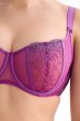 画像6: FIORA fuchsia B136 ｜フルカップ・グラマー向け・パッドなし・ワイヤーブラ・一枚レース・紫・ピンク| ewabien エヴァビアン【サイズ交換OK・メール便対象】 輸入下着・高級ランジェリー  (6)