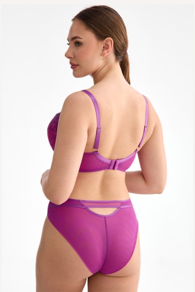 画像6: FIORA fuchsia C511｜ブラジリアンショーツ・紫・ピンク | ewabien エヴァビアン【サイズ交換NG・メール便対象】輸入下着・高級ランジェリー  (6)