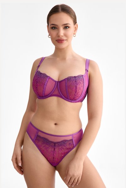 画像5: FIORA fuchsia C322 |ブラジリアンタンガ・紫・ピンク  | ewabien エヴァビアン【サイズ交換NG・メール便対象】輸入下着・高級ランジェリー  (5)