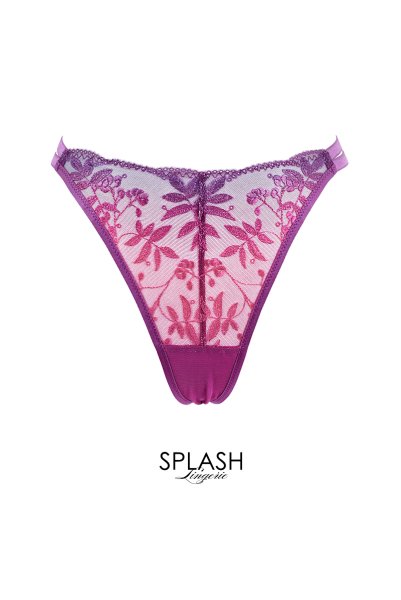 画像1: FIORA fuchsia C215 |タンガ・Tバック・紫・ピンク | ewabien エヴァビアン【サイズ交換NG・メール便対象】輸入下着・高級ランジェリー  (1)