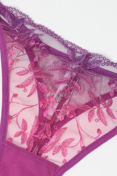 画像11: FIORA fuchsia C215 |タンガ・Tバック・紫・ピンク | ewabien エヴァビアン【サイズ交換NG・メール便対象】輸入下着・高級ランジェリー  (11)