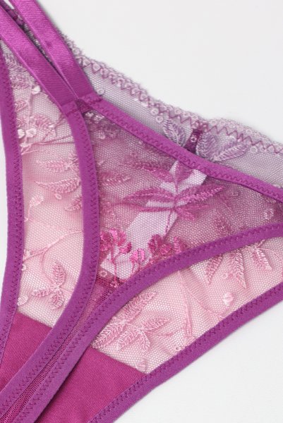 画像12: FIORA fuchsia C215 |タンガ・Tバック・紫・ピンク | ewabien エヴァビアン【サイズ交換NG・メール便対象】輸入下着・高級ランジェリー  (12)