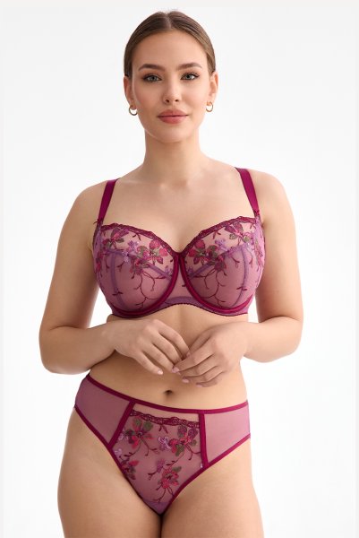 画像6: KARMELA amethyst C511｜ブラジリアンショーツ・パープル | ewabien エヴァビアン【サイズ交換NG・メール便対象】輸入下着・高級ランジェリー  (6)