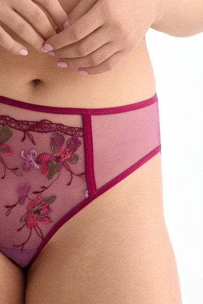 画像8: KARMELA amethyst C511｜ブラジリアンショーツ・パープル | ewabien エヴァビアン【サイズ交換NG・メール便対象】輸入下着・高級ランジェリー  (8)