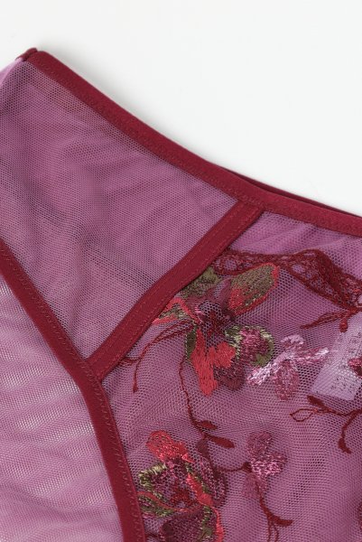 画像12: KARMELA amethyst C511｜ブラジリアンショーツ・パープル | ewabien エヴァビアン【サイズ交換NG・メール便対象】輸入下着・高級ランジェリー  (12)