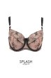画像1: SALMA beige B161 | フルカップ・パッドなし・ワイヤーブラ・一枚レース・大きいサイズ・ベージュ | ewabien エヴァビアン【サイズ交換OK・メール便対象】 輸入下着・高級ランジェリー  (1)