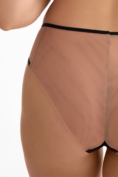 画像8: SALMA beige C511|ブラジリアンショーツ・ベージュ | ewabien エヴァビアン【サイズ交換NG・メール便対象】輸入下着・高級ランジェリー  (8)