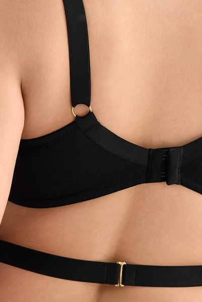 画像7: EMMA black B136 ｜フルカップ・グラマー向け・パッドなし・ワイヤーブラ・一枚レース・ブラック| ewabien エヴァビアン【サイズ交換OK・メール便対象】 輸入下着・高級ランジェリー  (7)