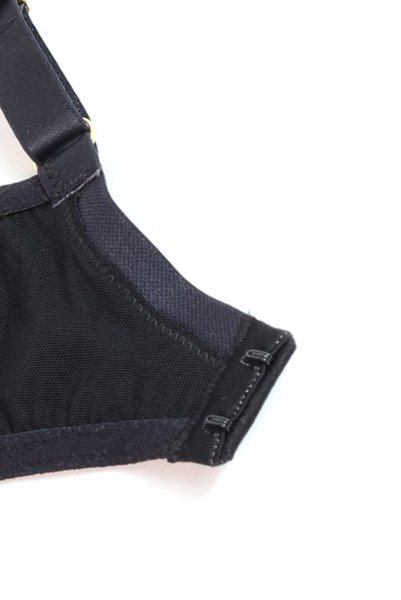 画像12: EMMA black B136 ｜フルカップ・グラマー向け・パッドなし・ワイヤーブラ・一枚レース・ブラック| ewabien エヴァビアン【サイズ交換OK・メール便対象】 輸入下着・高級ランジェリー  (12)