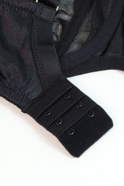 画像13: EMMA black B136 ｜フルカップ・グラマー向け・パッドなし・ワイヤーブラ・一枚レース・ブラック| ewabien エヴァビアン【サイズ交換OK・メール便対象】 輸入下着・高級ランジェリー  (13)