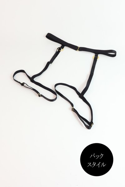 画像8: EMMA black-C620 |レッグガーター・ブラック | EMMAbien エヴァビアン【メール便対象】輸入下着・高級ランジェリー  (8)