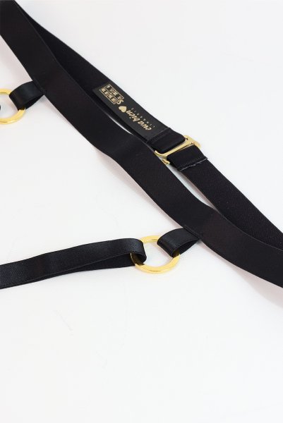 画像9: EMMA black-C620 |レッグガーター・ブラック | EMMAbien エヴァビアン【メール便対象】輸入下着・高級ランジェリー  (9)