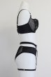 画像14: EMMA black-C620 |レッグガーター・ブラック | EMMAbien エヴァビアン【メール便対象】輸入下着・高級ランジェリー  (14)