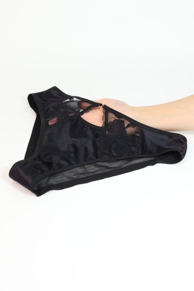 画像16: EMMA black C322 |ブラジリアンタンガ・ブラック  | ewabien エヴァビアン【サイズ交換NG・メール便対象】輸入下着・高級ランジェリー  (16)