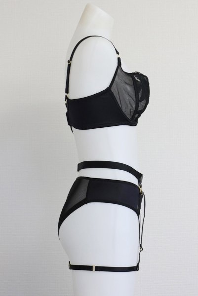 画像20: EMMA black C322 |ブラジリアンタンガ・ブラック  | ewabien エヴァビアン【サイズ交換NG・メール便対象】輸入下着・高級ランジェリー  (20)