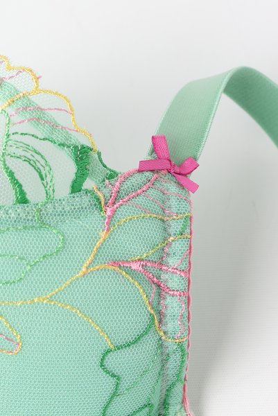 画像13: 【予約受付中】2026SS|MILAGROS green B150 | フルカップ・ワイヤーブラ・セミソフトブラ・大きいサイズ・グリーン| ewabien エヴァビアン (13)