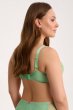 画像2: 【予約受付中】2026SS|MILAGROS green B214 | 3/4カップ・ワイヤーブラ・グラマー向け・グリーン| ewabien エヴァビアン (2)