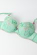 画像7: 【予約受付中】2026SS|MILAGROS green B214 | 3/4カップ・ワイヤーブラ・グラマー向け・グリーン| ewabien エヴァビアン (7)