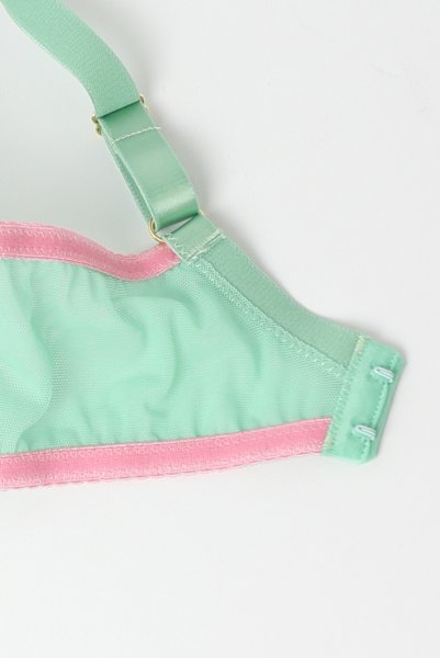 画像11: 【予約受付中】2026SS|MILAGROS green B214 | 3/4カップ・ワイヤーブラ・グラマー向け・グリーン| ewabien エヴァビアン (11)
