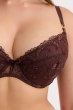 画像5: 【12月発売予定】2026SS|KIRAchocolate B214 | 3/4カップ・ワイヤーブラ・グラマー向け・すっぴん美乳ブラ・ブラウン| ewabien エヴァビアン (5)
